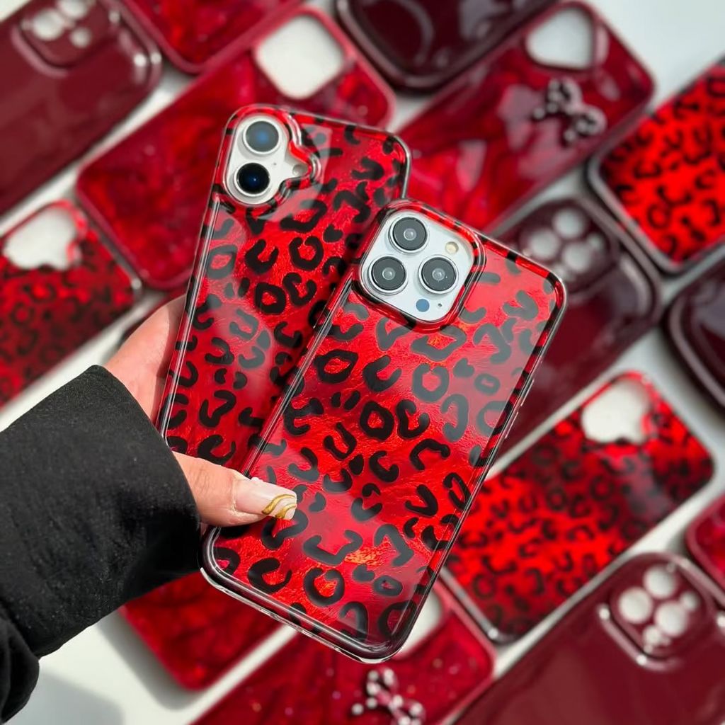 New cheetah rubby marble case🐅