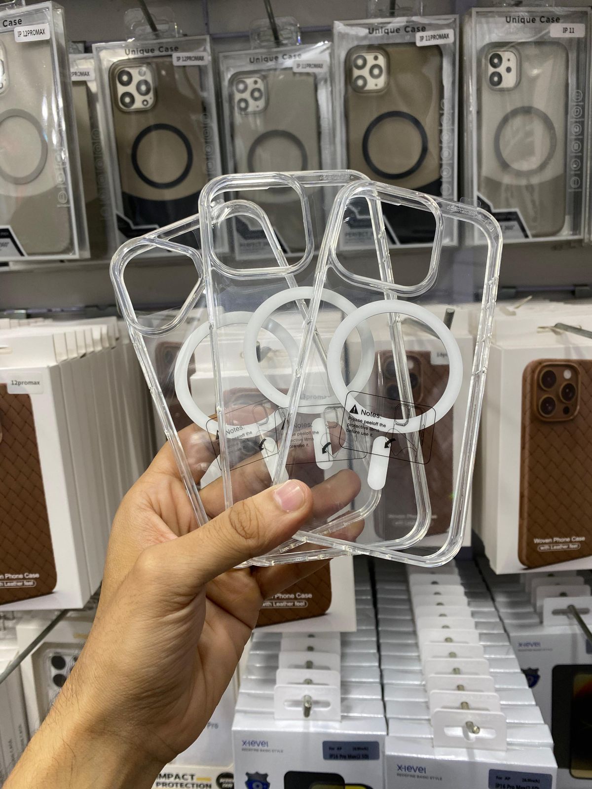 Original Spigen MagSafe Clear Case